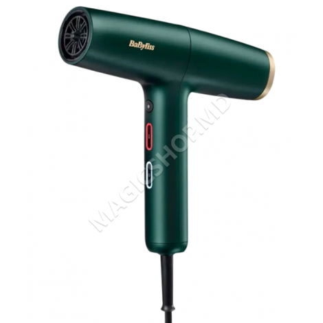 Uscător de păr BaByliss D6555DE, 1700W, Verde